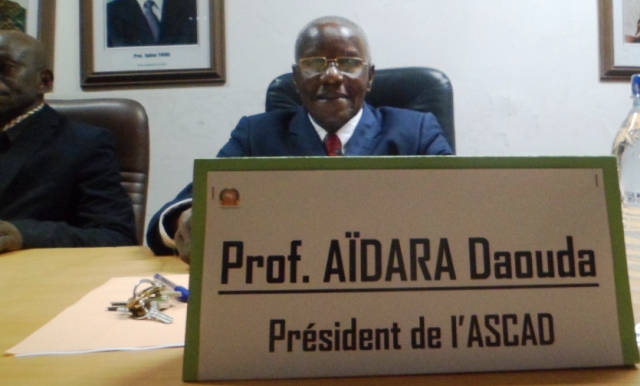 Conférence de presse du Président de l’ASCAD du Prof.AIDARA Douada