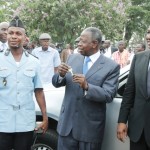 Cérémonie de remise de clés de véhicules à la police d’Abobo par le Ministre d’état, Ministre de l’intérieur  et de la sécurité Hamed Bakayoko