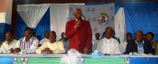 Meeting du président Aboudramane sangaré au baron de yopougon