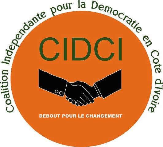 Le siège de la Coalition Indépendante pour la Démocratie en Côte d’Ivoire dit CIDCI Incendié.