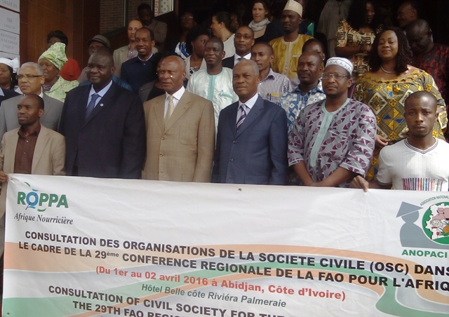 CONSULTATION DES ORGANISATIONS DE LA SOCIÉTÉ CIVILE (OSC) DANS LE CADRE DE LA 29ième CONFÉRENCE DE LA FAO POUR L’AFRIQUE