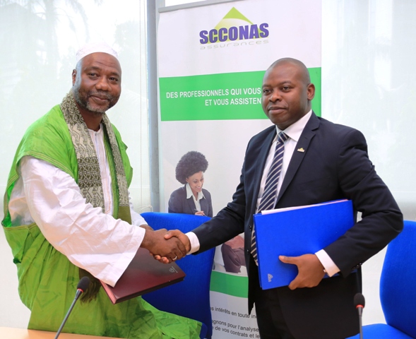 Cérémonie de signature de Convention entre la SCCONAS ASSURANCES et L’OEECI (Organisation des Ecoles et Etablissements Confessionnels Islamiques) de Côte d’ivoire