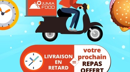 JUMIA FOOD GARANTIT LA LIVRAISON A L’HEURE