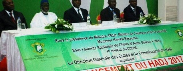 Côte d’Ivoire / Hadj 2017 : le lancement officiel a eu lieu ce lundi à Abidjan