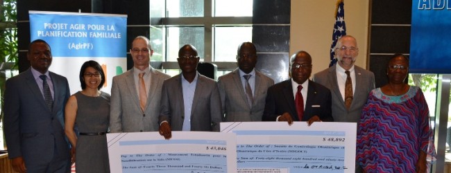 Cérémonie de Lancement officiel des projets du Fond des Ambassadeurs Ouest Africains (WAAF)
