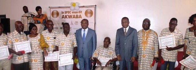 Cérémonie de remise de Médailles d’honneur du travail à 97 agents de la Société des Palaces de Cocody (SPDC 2017)