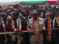 VIIIe Jeux de la Francophonie :Inauguration du Village AKWABA par le vice-président  Kablan Duncan