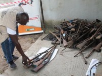 Lutte contre la Prolifération des Armes Légères :480 armes saisies détruites au Tribunal de Soubré