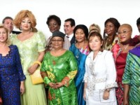 En marge du 5ème sommet de l’UA-UE/Les Premières Dames ont visité l’Hôpital Mère-Enfant Dominique Ouattara  de Bingerville