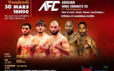Atemi Fighting Championship (AFC) installe le MMA en Côte d’ivoire