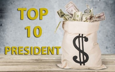 La liste 2018 des dix présidents les plus riches au monde