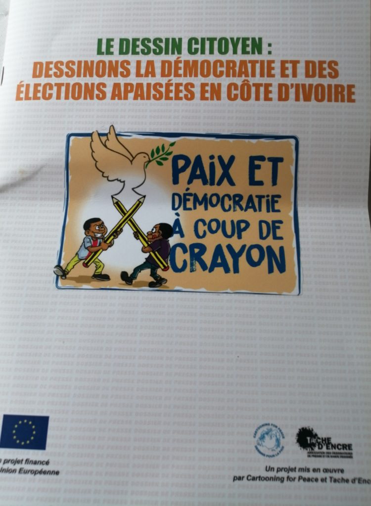 Le Dessin Citoyen :Dessinons la Démocratie et des Élections apaisées en Côte d’Ivoire