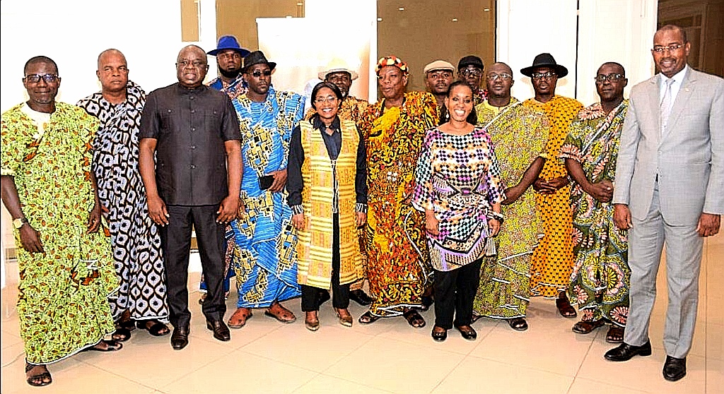 Côte d’Ivoire :Cérémonie d’échange de vœux entre le SPDC et la Chefferie ATCHANS