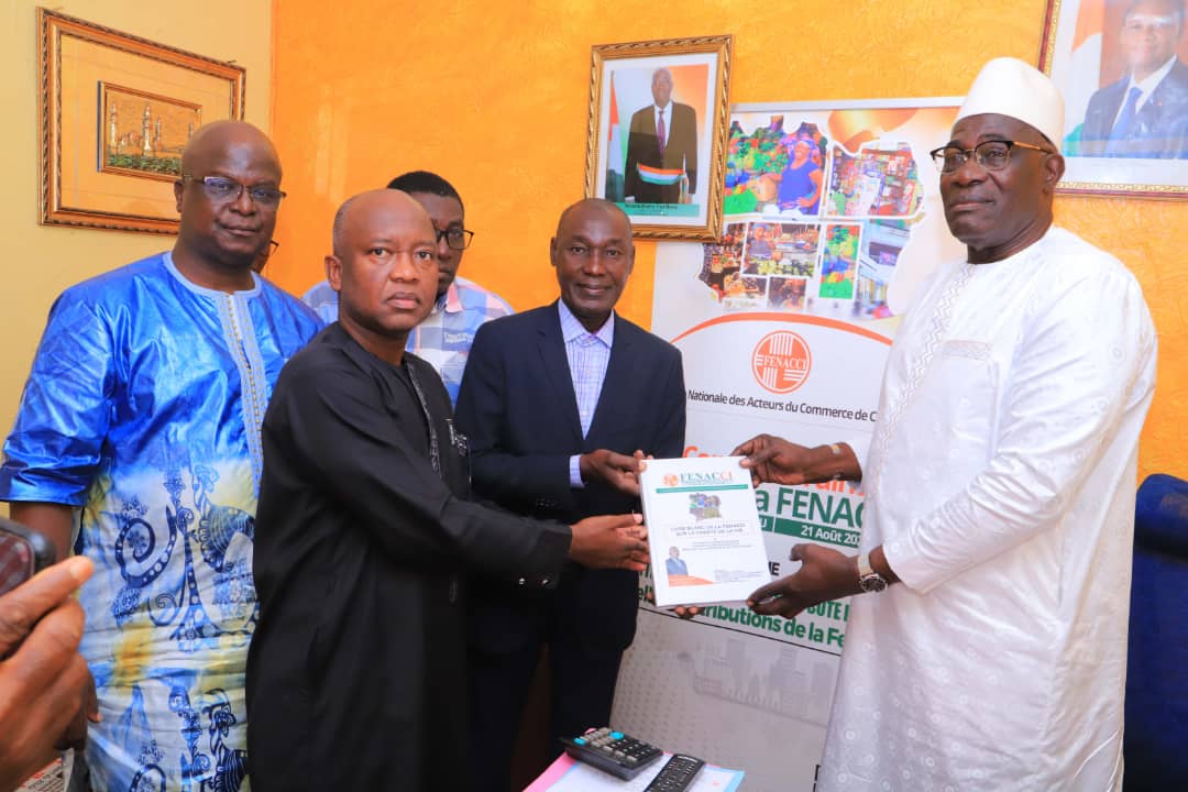 Côte d’Ivoire/ Lutte contre la vie chère : La FENACCI a déposé un livre blanc à la Primature et à la Présidence