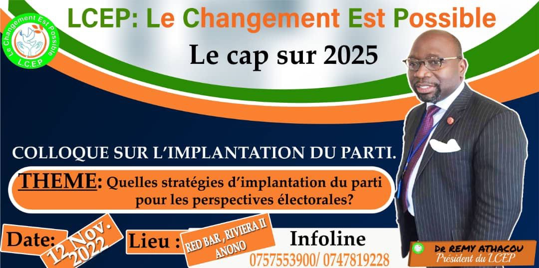 LE CHANGEMENT EST POSSIBLE (LCEP) met le Cap sur 2025