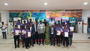 Côte d’Ivoire : Cérémonie de lancement du Déploiement de la Fibre de Canal Box à Adjamé et la Signature des Contrats de 22 jeunes en qualité de Commerciaux auprès de Canal Box
