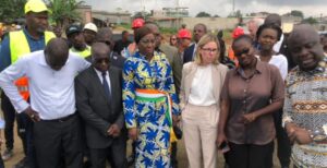 Côte d’Ivoire:La Banque mondiale visite des travaux de construction d’ouvrages de drainage des eaux pluviales dans la Commune d’Abobo