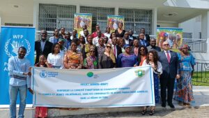Programme Alimentaire Mondial :Lancement officiel du projet WOMEN ADAPT visant à renforcer la capacité d’adaptation au changement climatique des femmes et jeunes vulnérables, issus des communautés de petits producteurs agricoles dans la région du Poro, au nord de La Côte d’Ivoire.