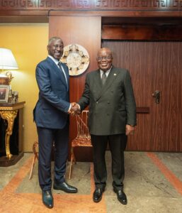 Diplomatie parlementaire : Adama Bictogo s’entretient à Accra avec son homologue ghanéen et le président Nana Akufo-Addo