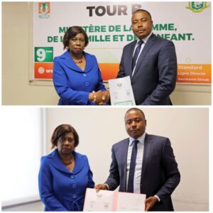 Côte d’Ivoire : Signature d’une Convention Cadre de Partenariat entre le Ministère de la Femme ,de la Famille et de l’Enfant et l’ONG Américaine GEDUS NETWORKS